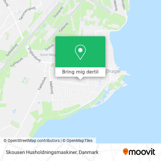 Skousen Husholdningsmaskiner kort