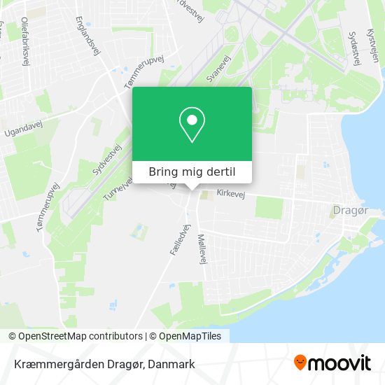 Kræmmergården Dragør kort