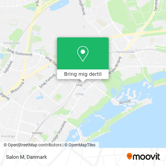 Vej til Salon M i Ishøj med Jernbane eller Bus?