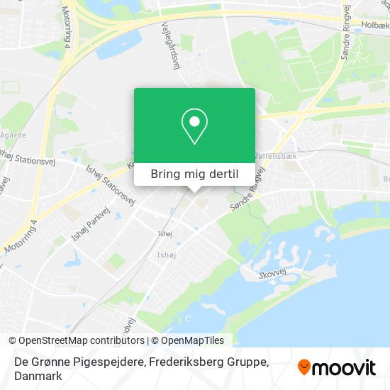 De Grønne Pigespejdere, Frederiksberg Gruppe kort