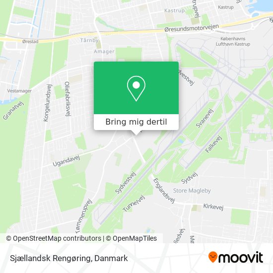 Sjællandsk Rengøring kort