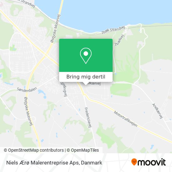 Niels Ærø Malerentreprise Aps kort