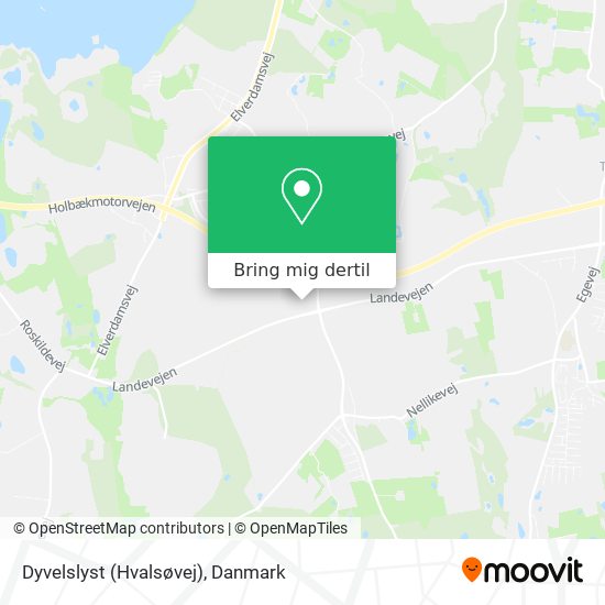 Dyvelslyst (Hvalsøvej) kort