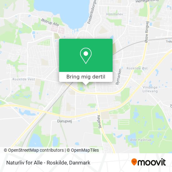 Naturliv for Alle - Roskilde kort
