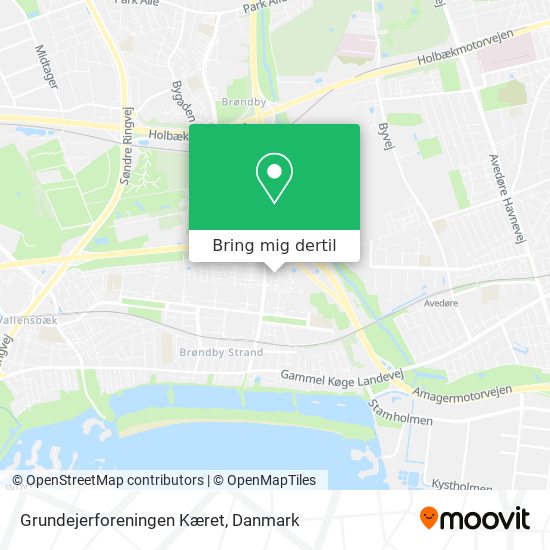 Grundejerforeningen Kæret kort