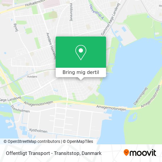 Offentligt Transport - Transitstop kort