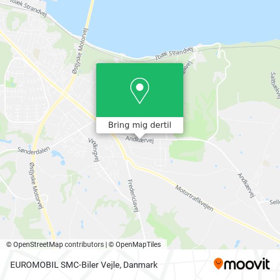 EUROMOBIL SMC-Biler Vejle kort