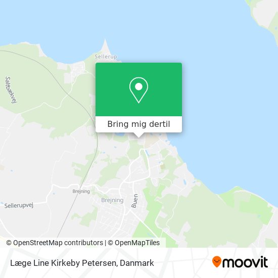 Læge Line Kirkeby Petersen kort