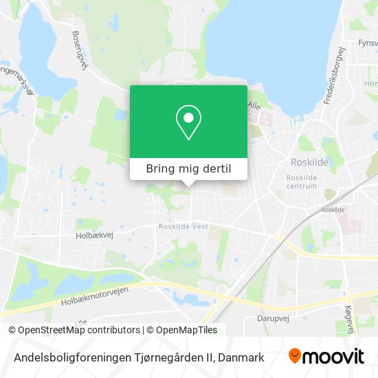 Andelsboligforeningen Tjørnegården II kort