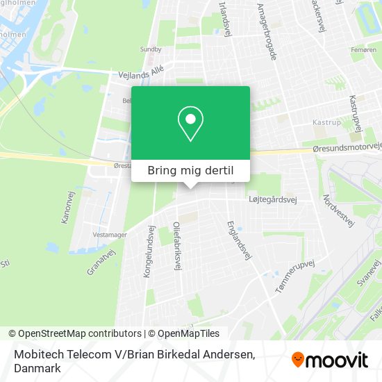 Mobitech Telecom V / Brian Birkedal Andersen kort