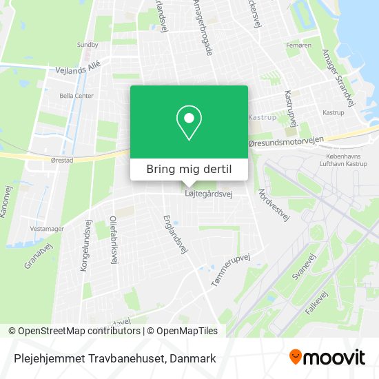 Plejehjemmet Travbanehuset kort