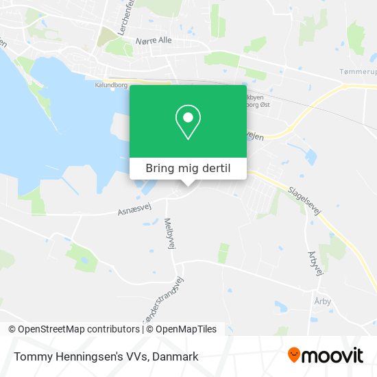 Tommy Henningsen's VVs kort