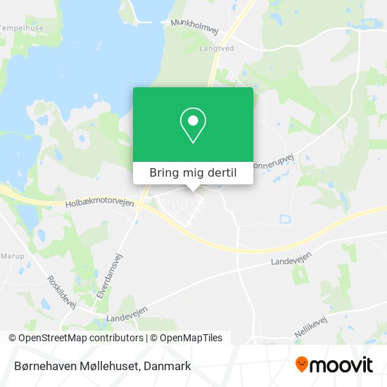 Børnehaven Møllehuset kort