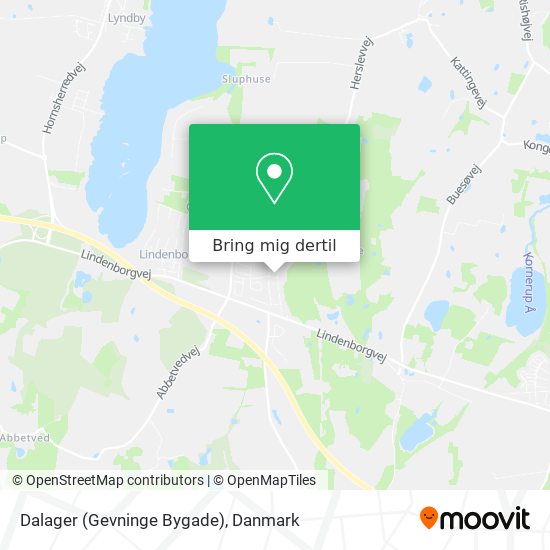 Dalager (Gevninge Bygade) kort