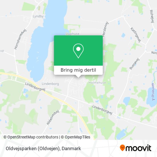 Oldvejsparken (Oldvejen) kort