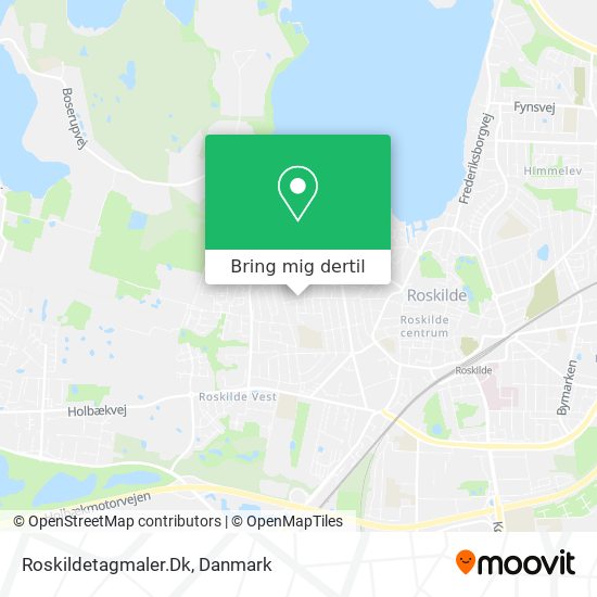 Roskildetagmaler.Dk kort