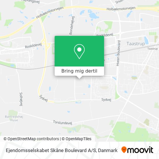 Ejendomsselskabet Skåne Boulevard A / S kort