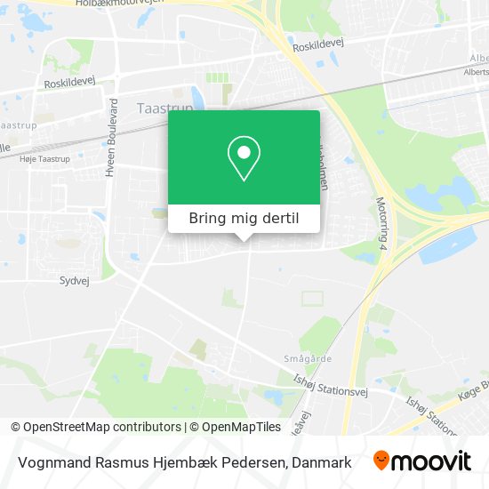 Vognmand Rasmus Hjembæk Pedersen kort