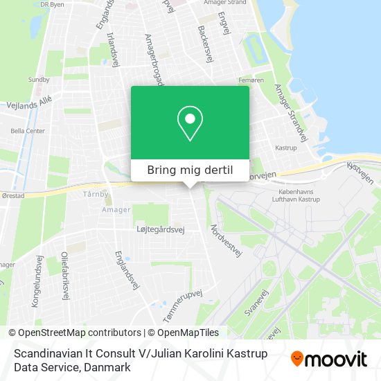 Scandinavian It Consult V / Julian Karolini Kastrup Data Service kort