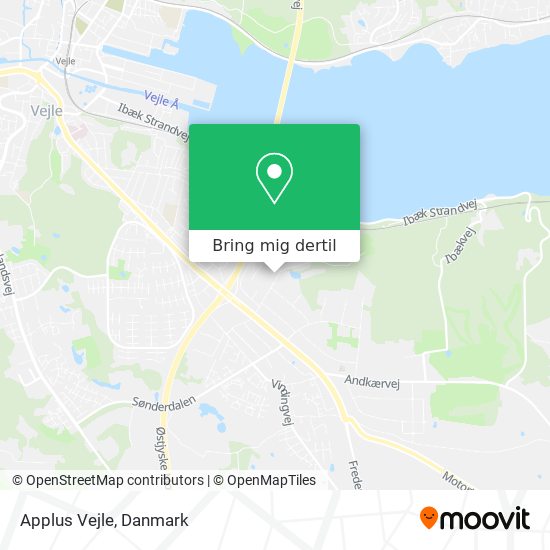 Applus Vejle kort