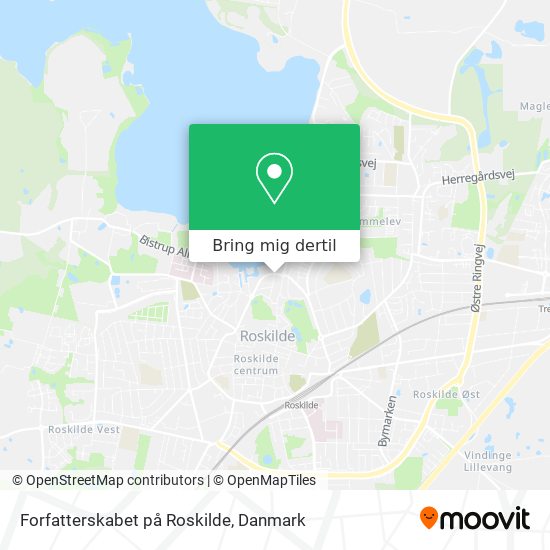 Forfatterskabet på Roskilde kort