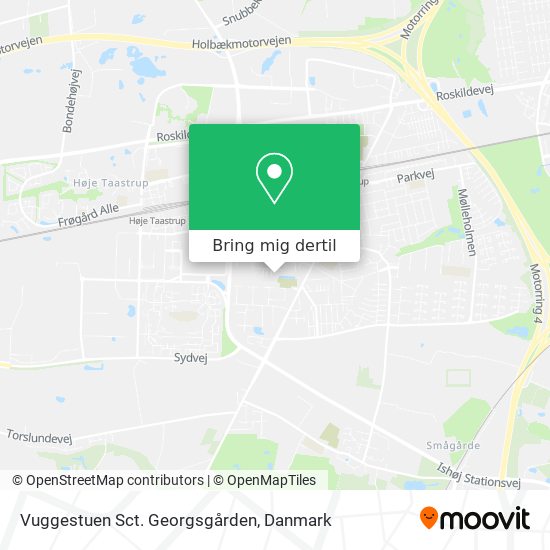 Vuggestuen Sct. Georgsgården kort