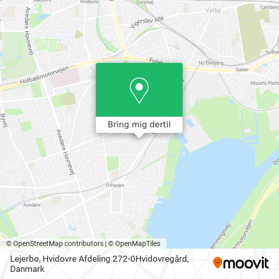 Lejerbo, Hvidovre Afdeling 272-0Hvidovregård kort