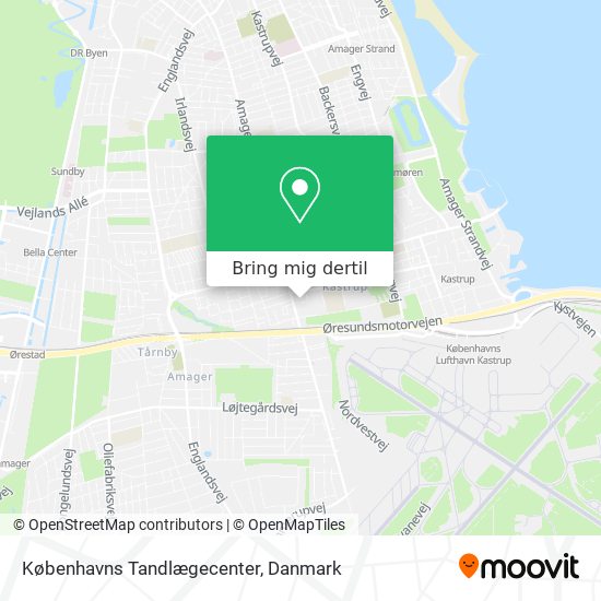 Københavns Tandlægecenter kort