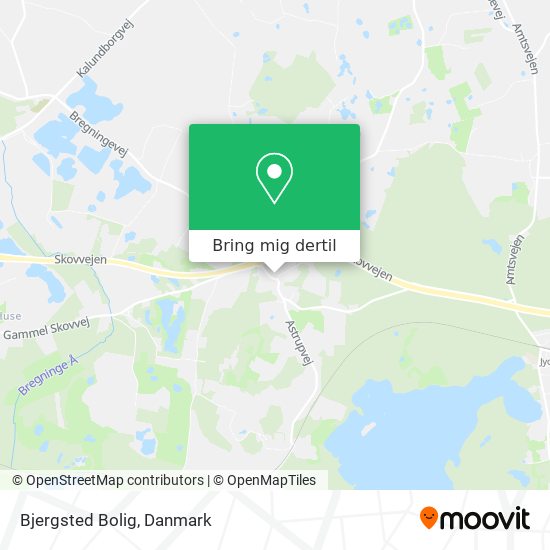 Bjergsted Bolig kort