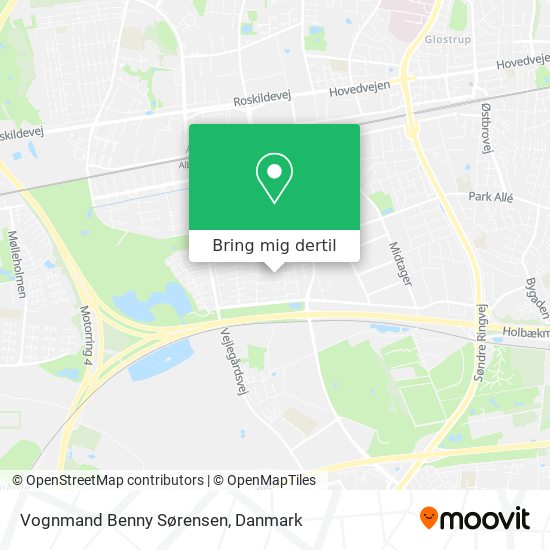 Vognmand Benny Sørensen kort