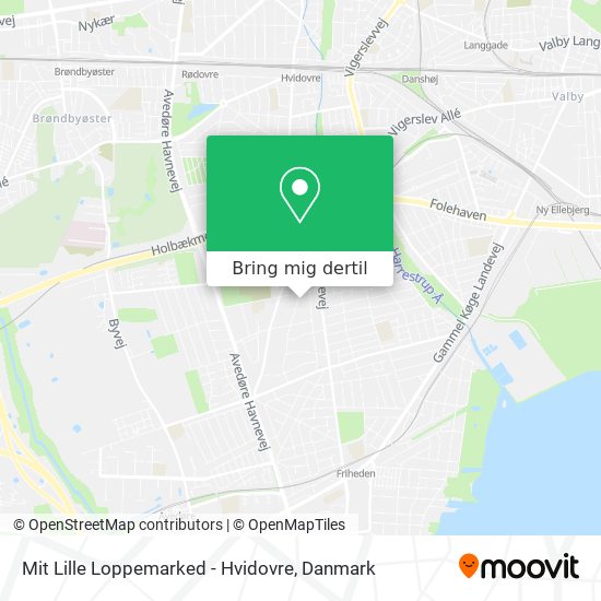 Mit Lille Loppemarked - Hvidovre kort