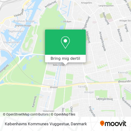 Københavns Kommunes Vuggestue kort