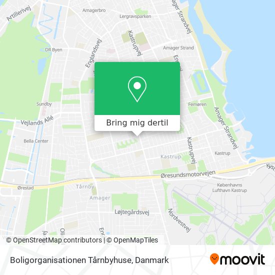Boligorganisationen Tårnbyhuse kort