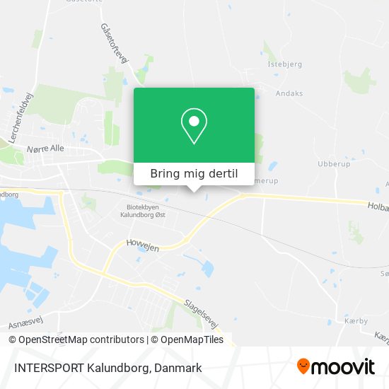 INTERSPORT Kalundborg kort