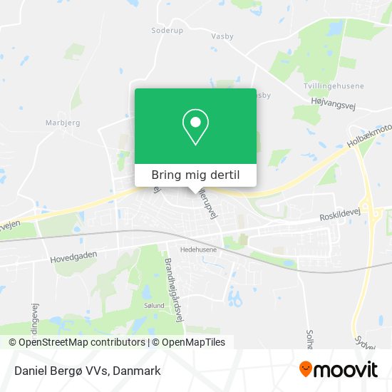 Daniel Bergø VVs kort