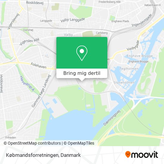 Købmandsforretningen kort