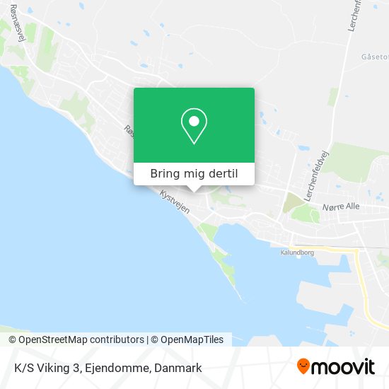 K/S Viking 3, Ejendomme kort