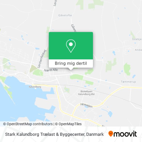 Stark Kalundborg Trælast & Byggecenter kort