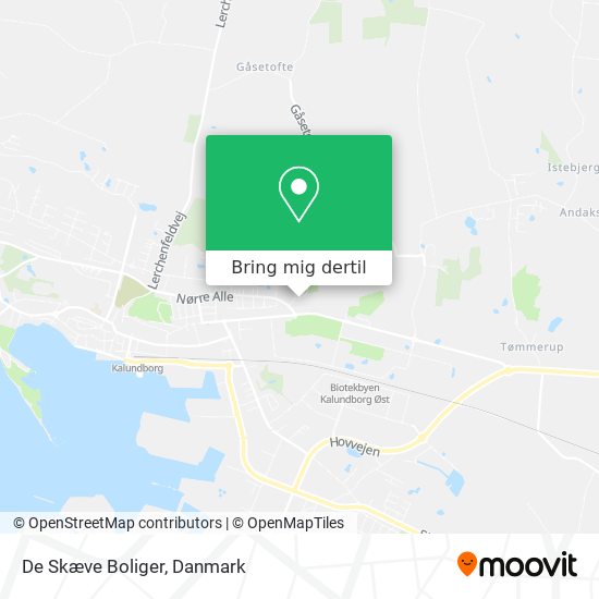 De Skæve Boliger kort
