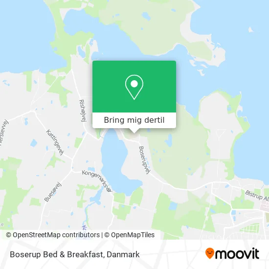 Boserup Bed & Breakfast kort