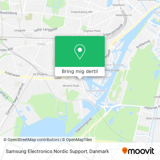 Samsung Electronics Nordic Support kort