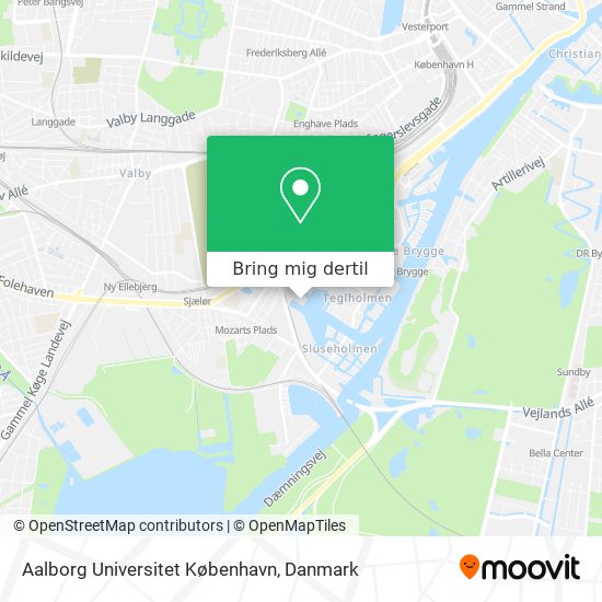 Aalborg Universitet København kort