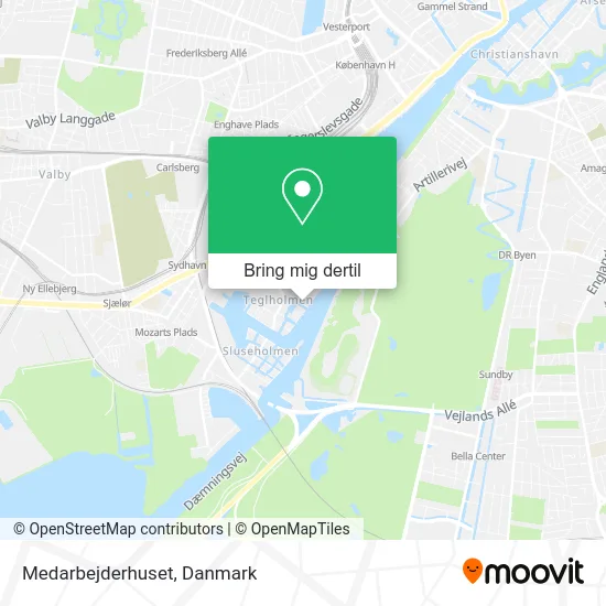 Medarbejderhuset kort