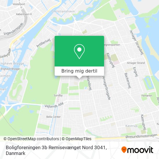 Boligforeningen 3b Remisevænget Nord 3041 kort