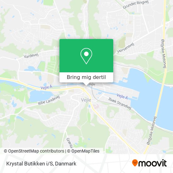 Krystal Butikken i/S kort