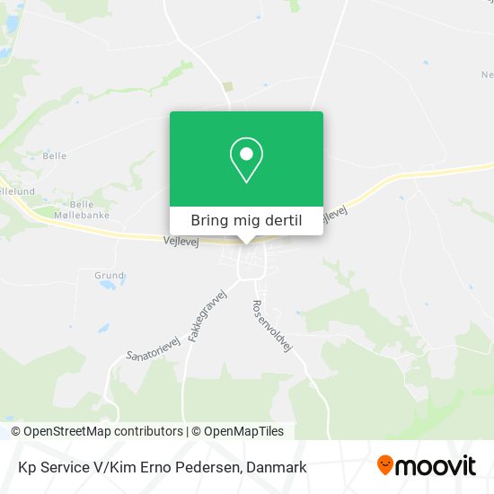 Kp Service V/Kim Erno Pedersen kort