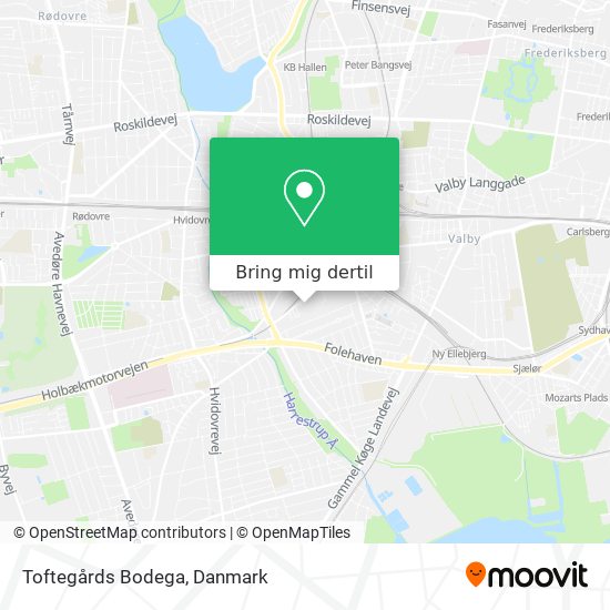 Toftegårds Bodega kort