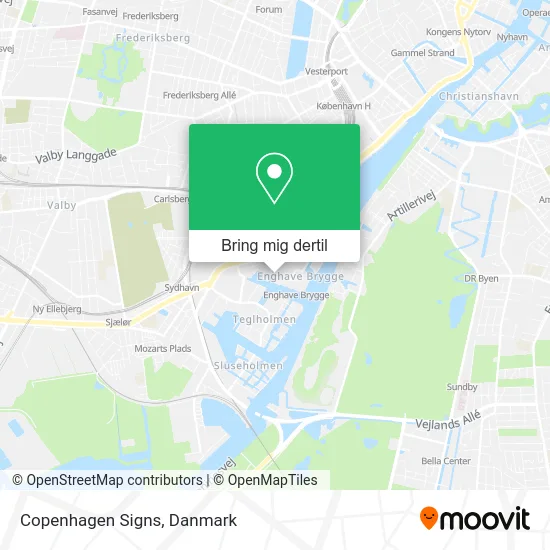 Copenhagen Signs kort