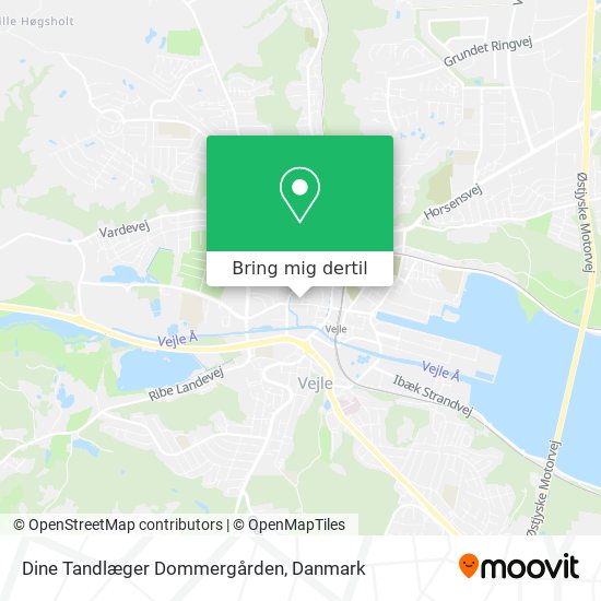 Dine Tandlæger Dommergården kort