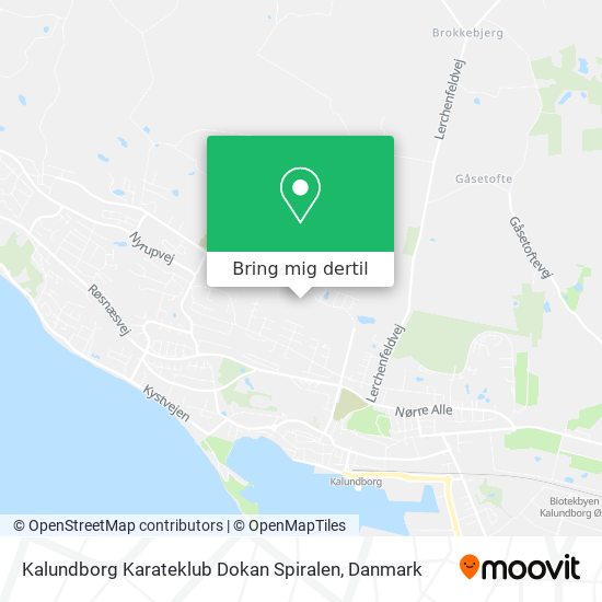Kalundborg Karateklub Dokan Spiralen kort